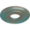 Ekena Millwork Classic Ceiling Medallion (Canopies up to 7 1/4"), 12 3/8"OD x 4"ID x 1 1/8"P, Copper Green Patina CM12CLCGS - alternate 3